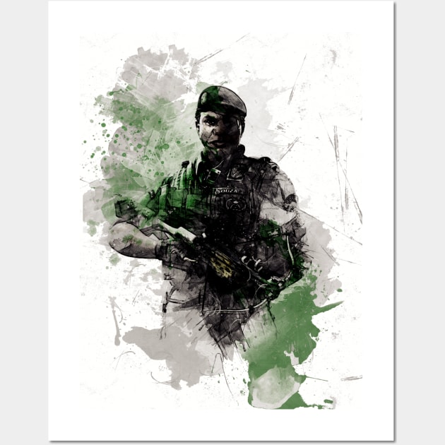 Rainbow Six Siege Capitao Wall Art by Stylizing4You